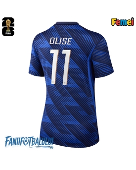 Franța Michael Olise #11 Echipament de Fotbal Replică Mondial 2026 Femei Acasa